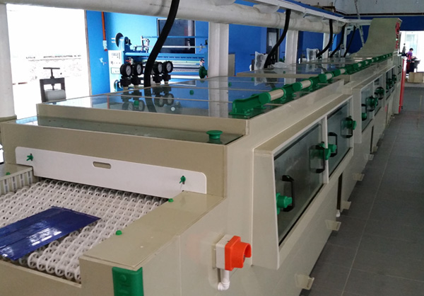 显影清洗烘干线