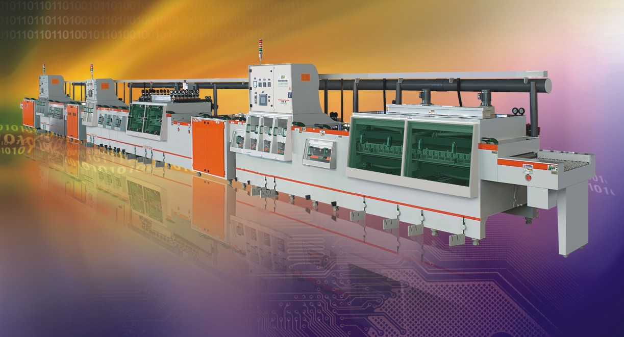 显影蚀刻连褪膜机